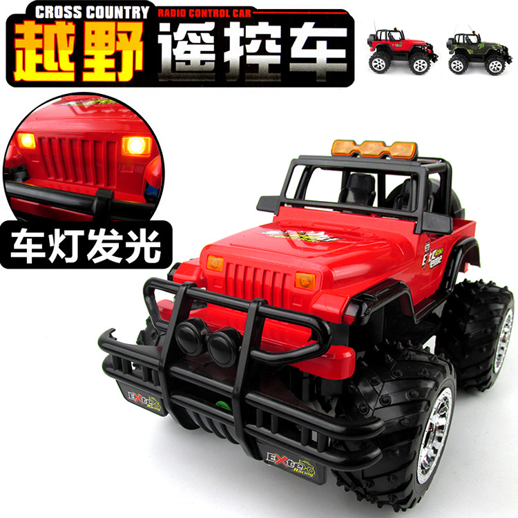 Remote Control RC Jeep Offroad  King Red 
